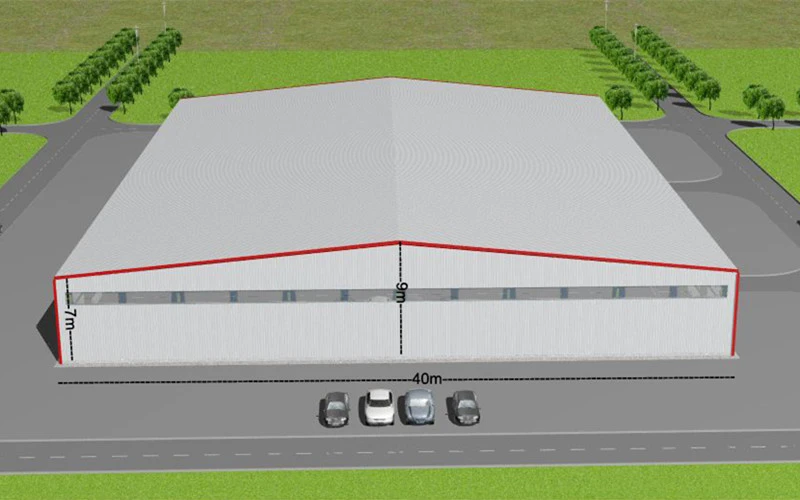 Hur hanterar man kondens i en 40x70 metallbyggnad?
